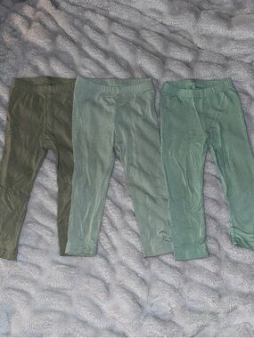 Kyte baby legging Trio - Green Mix